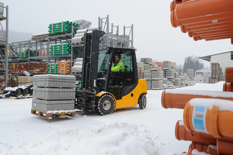 Preparing your forklift for the winter