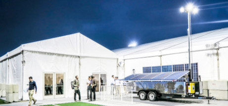 Mobile Solar Light Towers